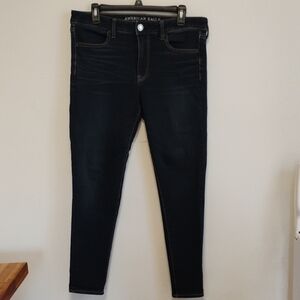 American Eagle | Dark Blue 360 Super Stretch Skinny Jeans | 12 Regular | NWOT
